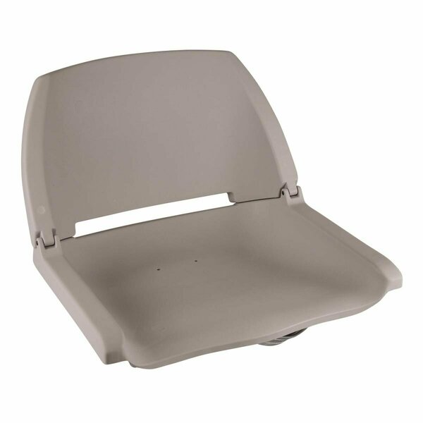 Kd Muebles De Comedor Plastic Fold Down Chair, Gray KD2687971